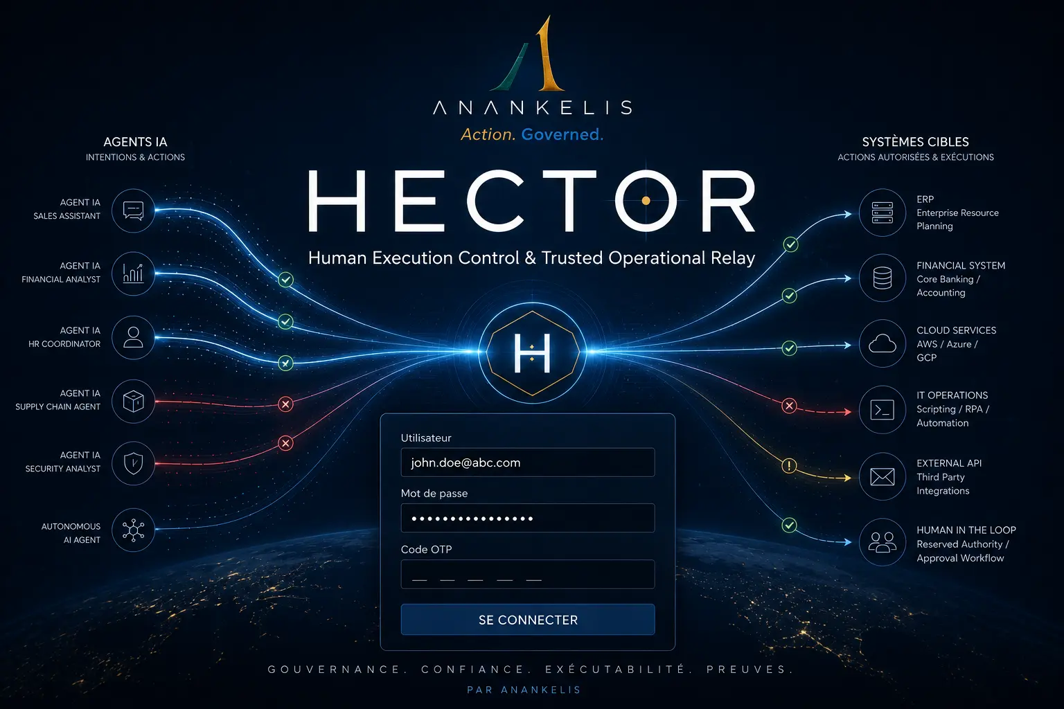 Visuel de conception du projet HECTOR en grand format.